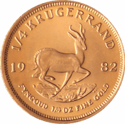 Best Value 1/4OZ Gold Krugerrand Coin