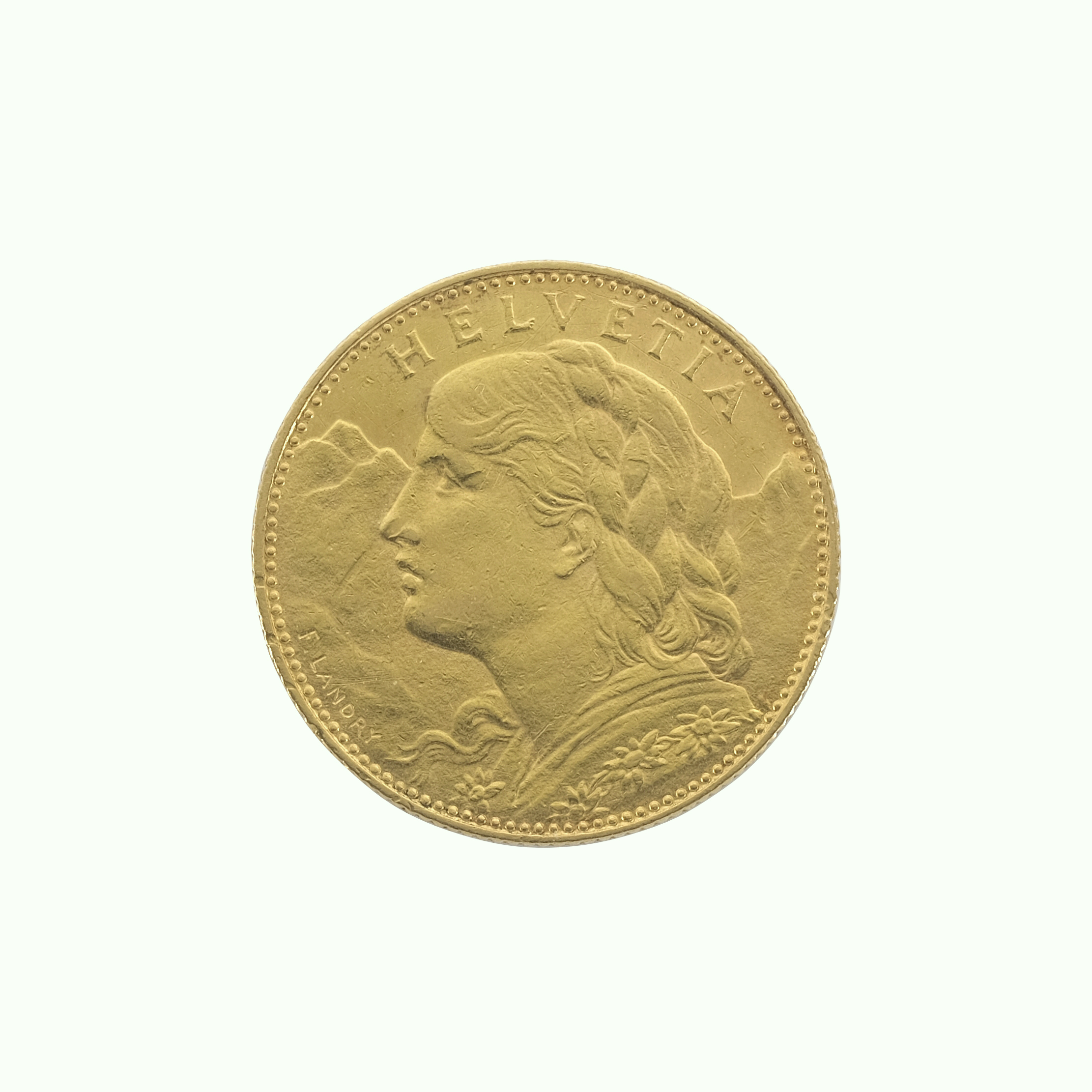 Best Value 10 Swiss Franc Gold Coin