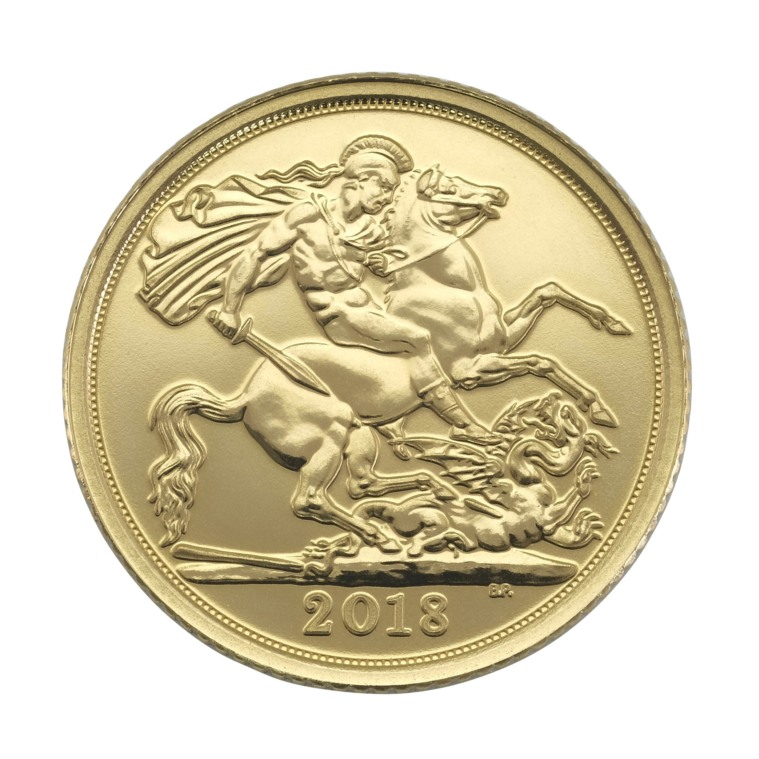 2018 Half Sovereign Elizabeth II Fifth Head