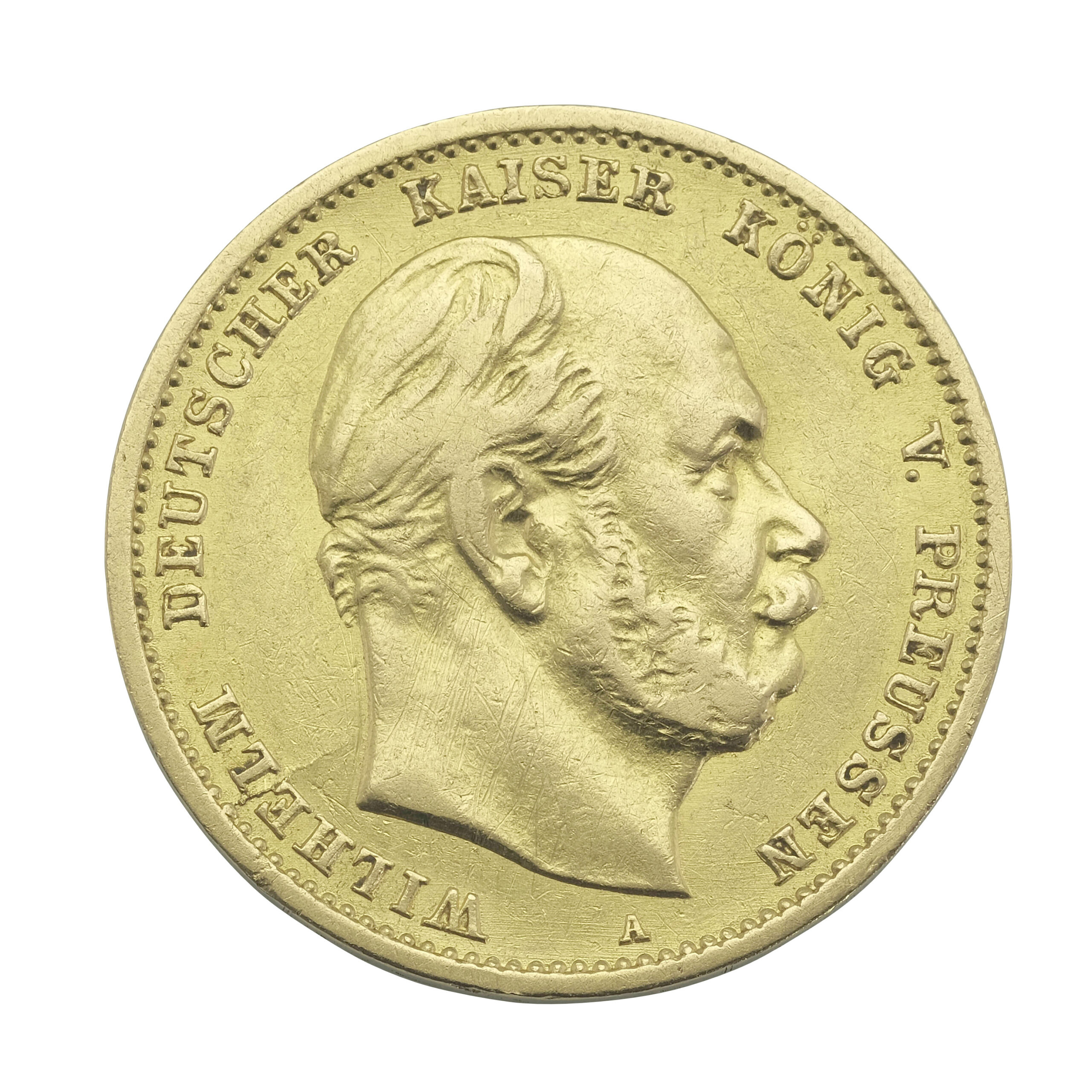 Best Value German 10 Mark Gold Coin 1872-1880 – Wilhelm (A)
