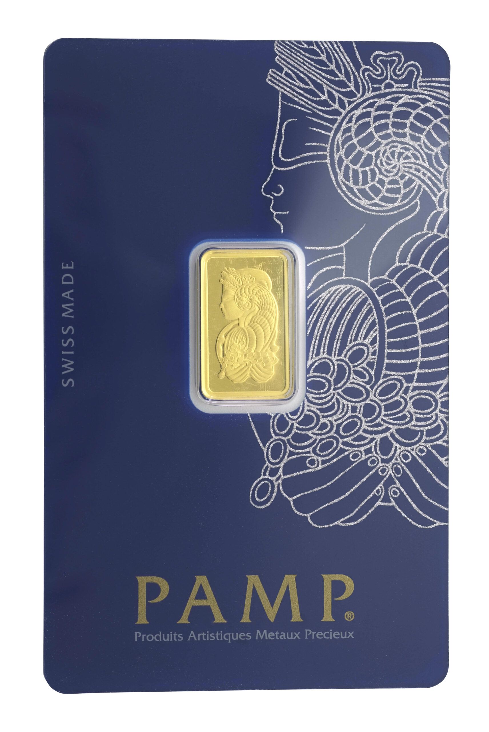 2.5g Lady Fortuna PAMP Gold Bar