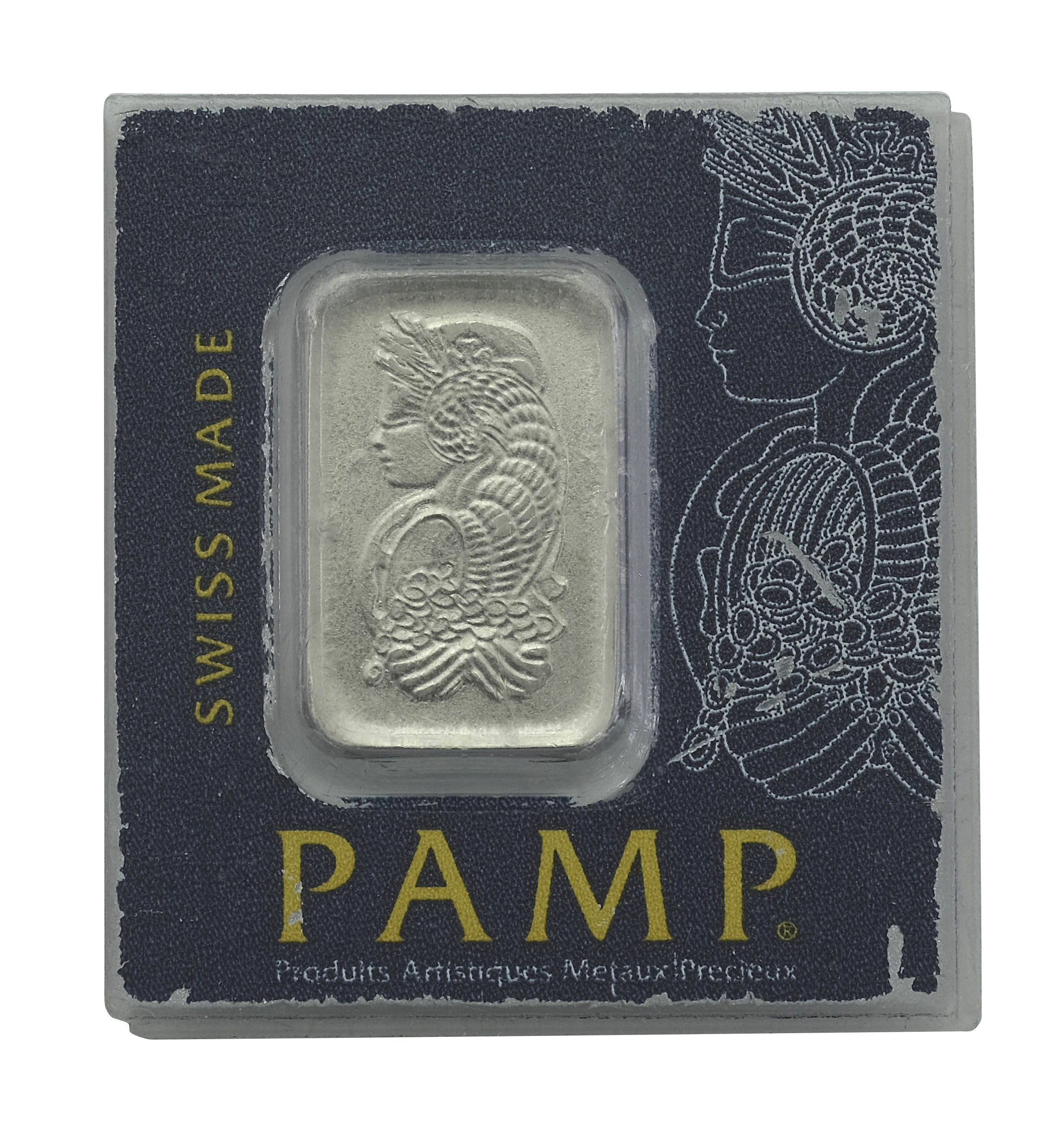 1g Lady Fortuna PAMP Platinum Bar Multicard