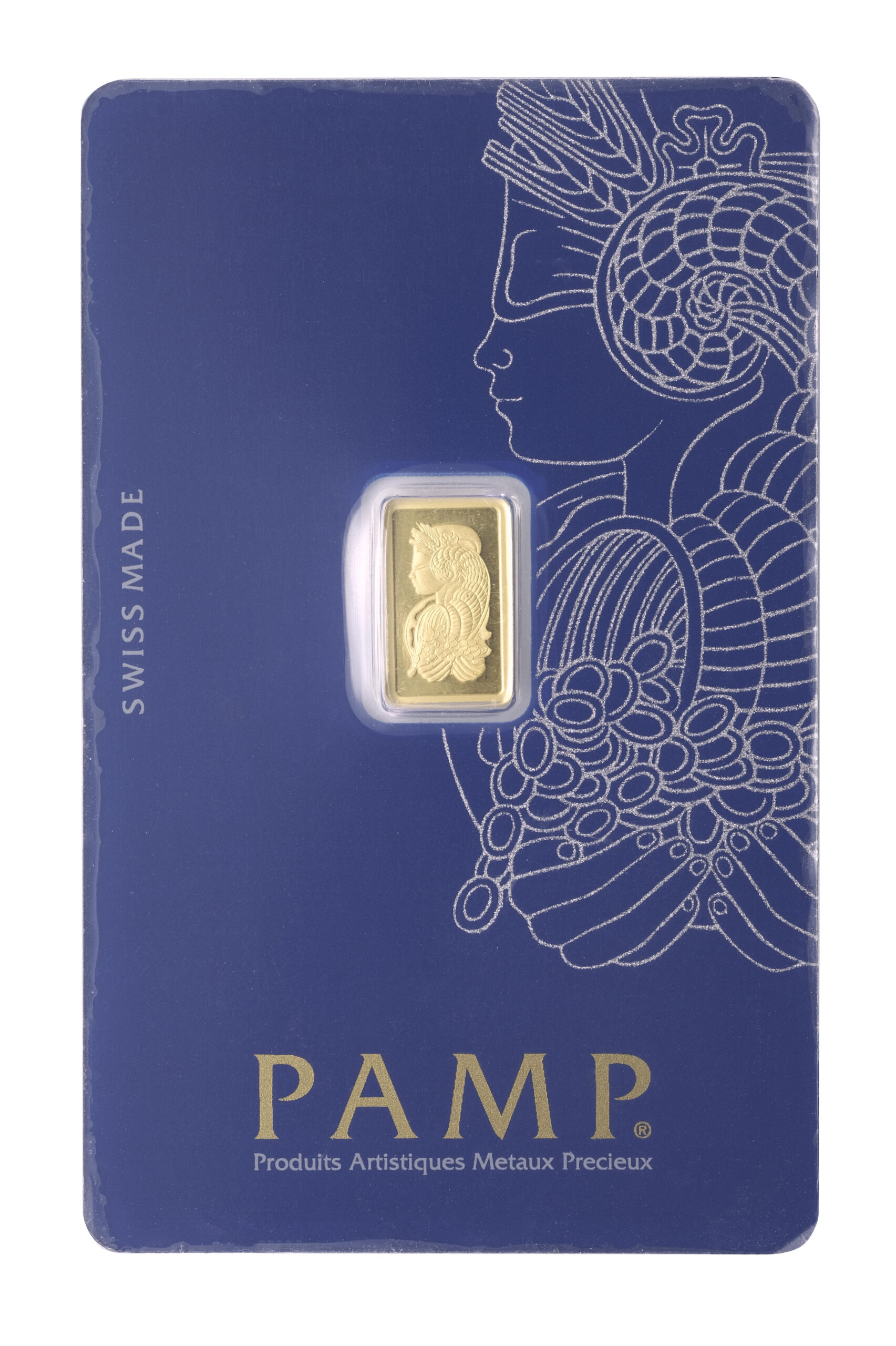 1g Fortuna PAMP Minted Gold Bar