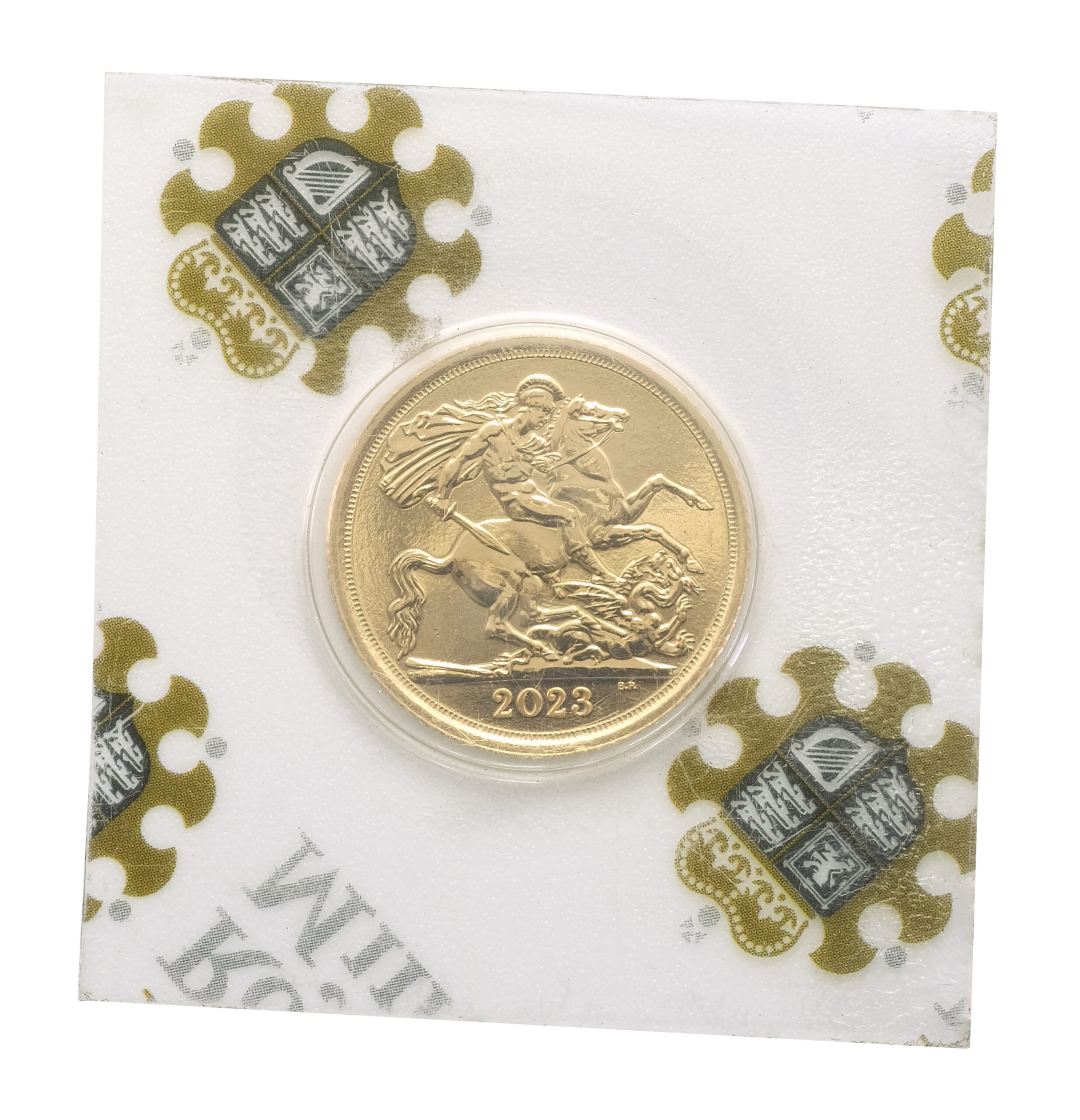 2023 Half Sovereign Charles III Coronation Gold Coin