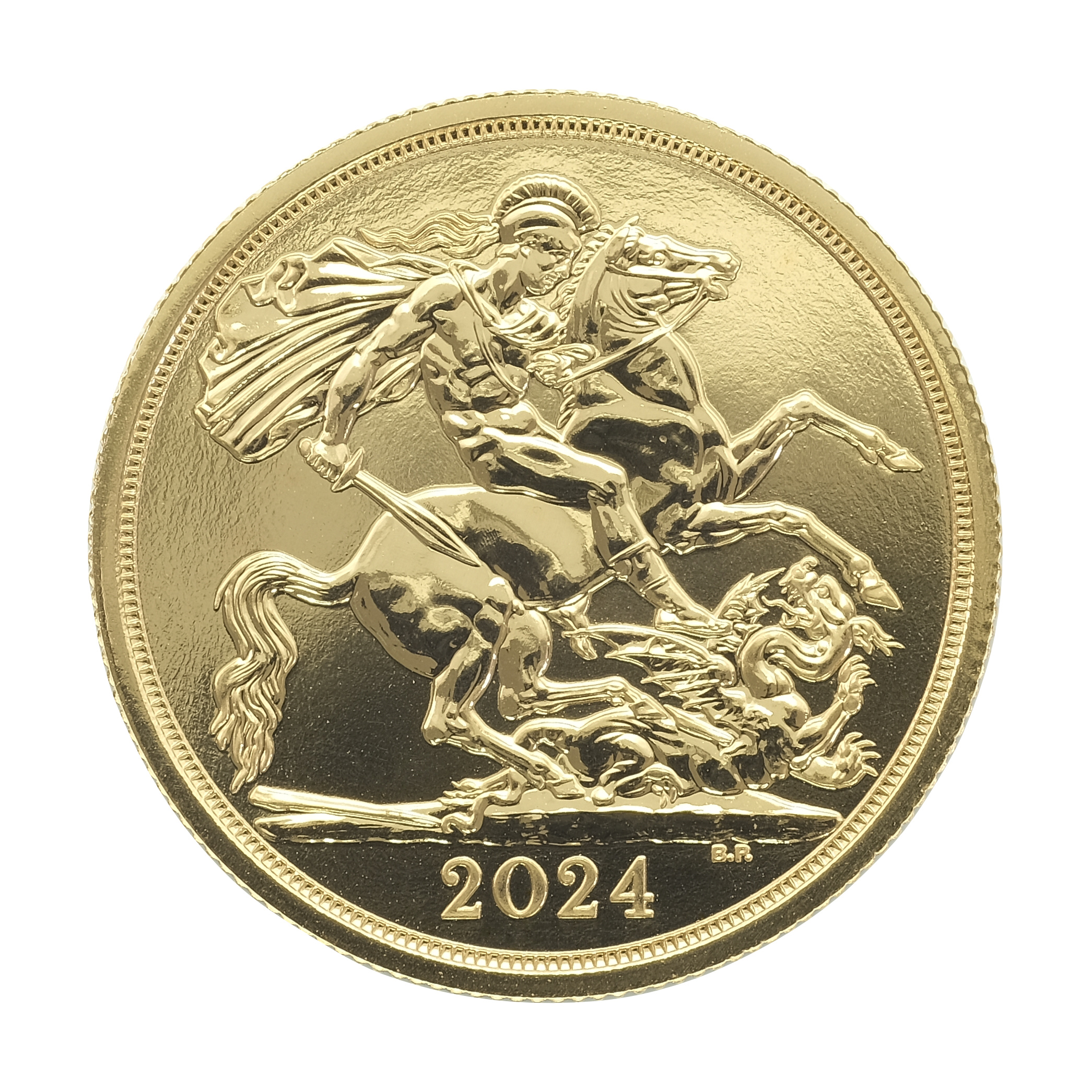 2024 Double Sovereign £2 Pound Gold Coin Charles III