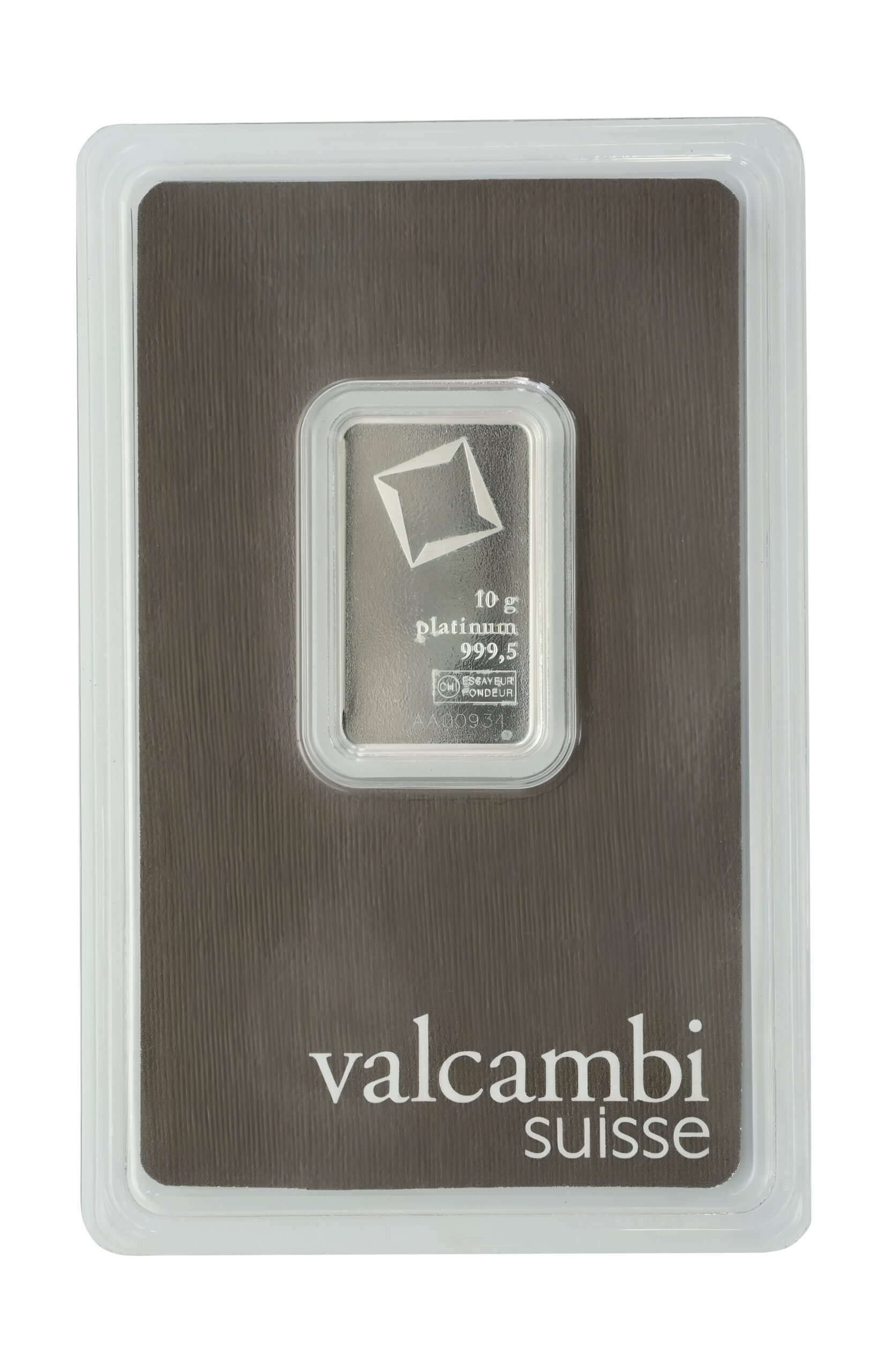 Valcambi Platinum 10g Bar