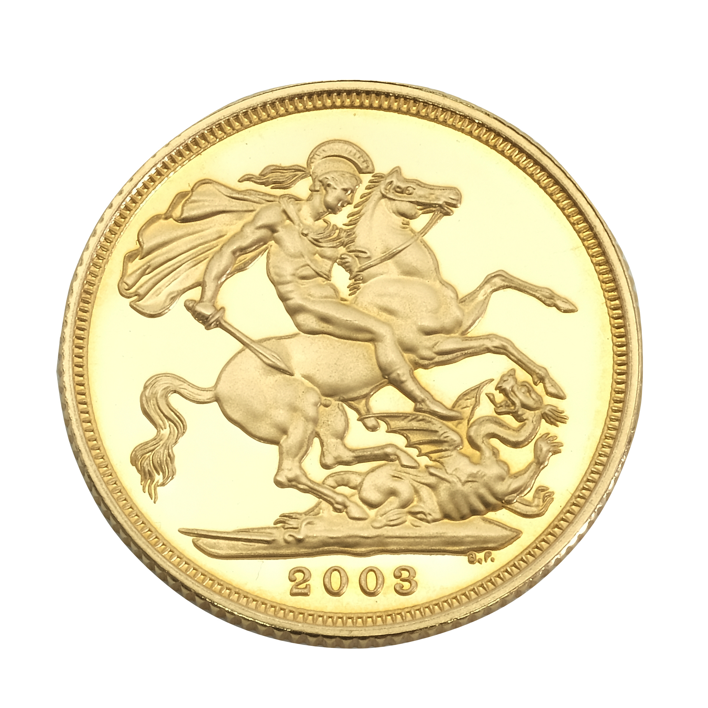 2003 Full Sovereign Queen Elizabeth II 4th portrait