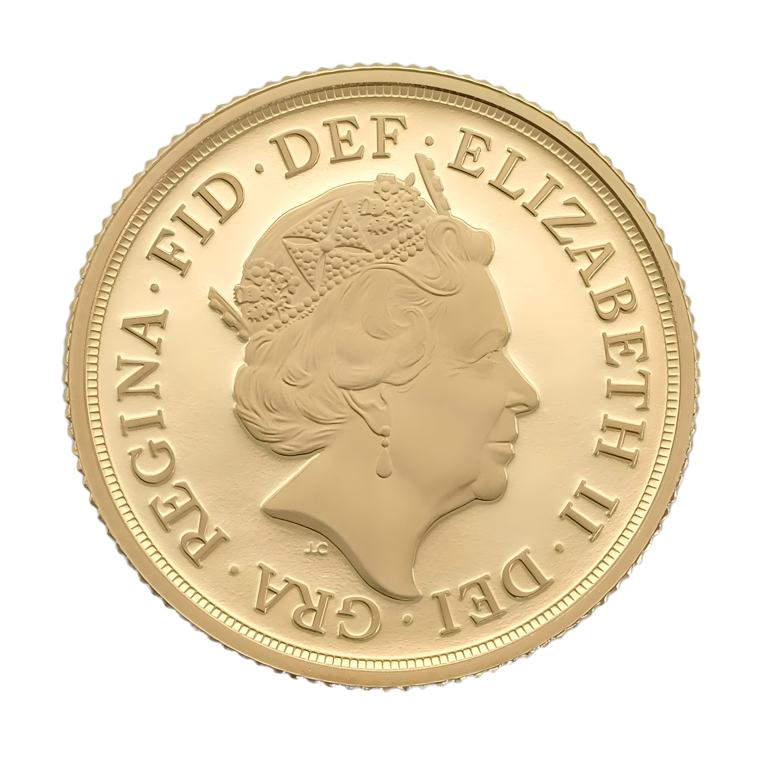 2015 Gold Sovereign Queen Elizabeth II 5th Portrait - Image 2