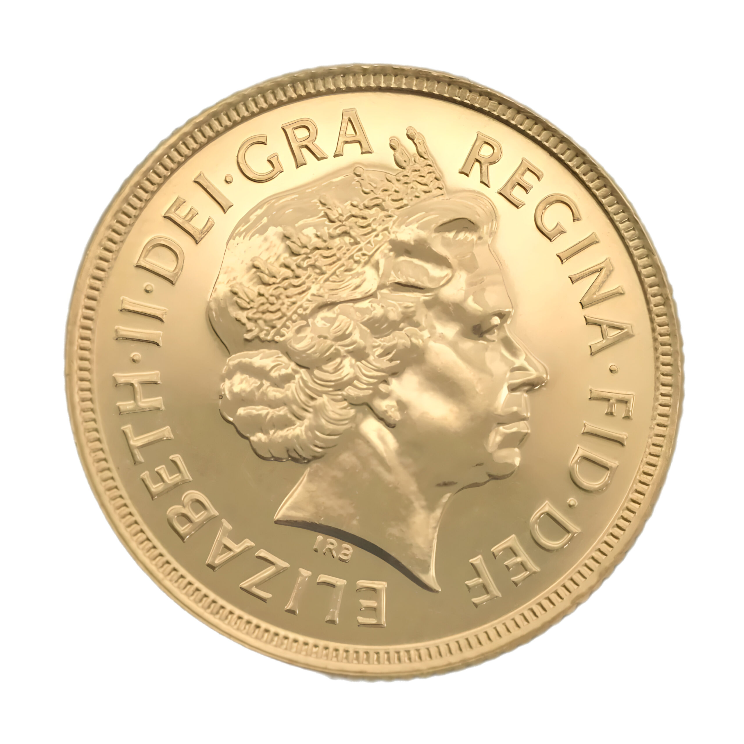 2001 Gold Sovereign Queen Elizabeth II 4th Portrait