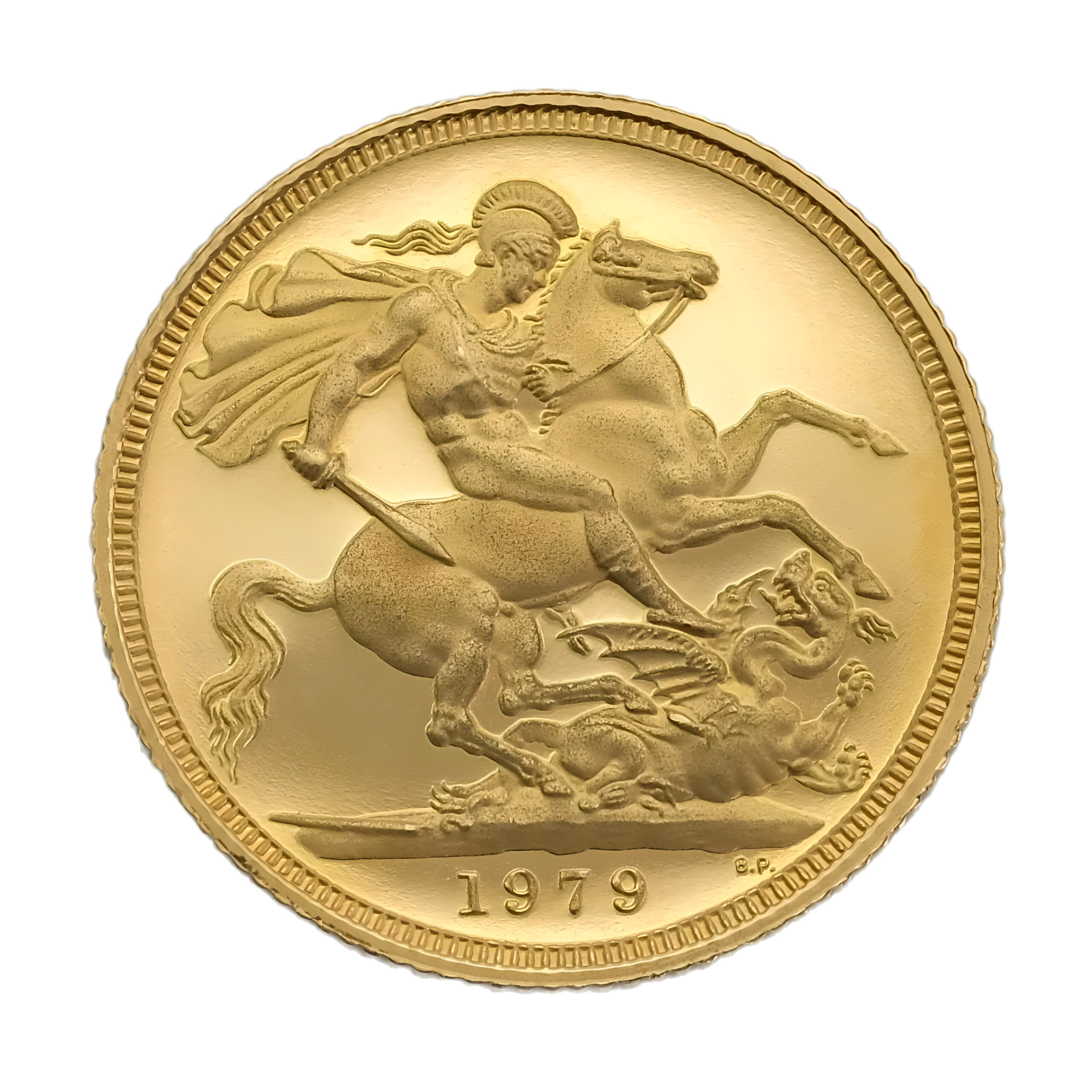 1979 Gold Sovereign Queen Elizabeth II 2nd Portrait