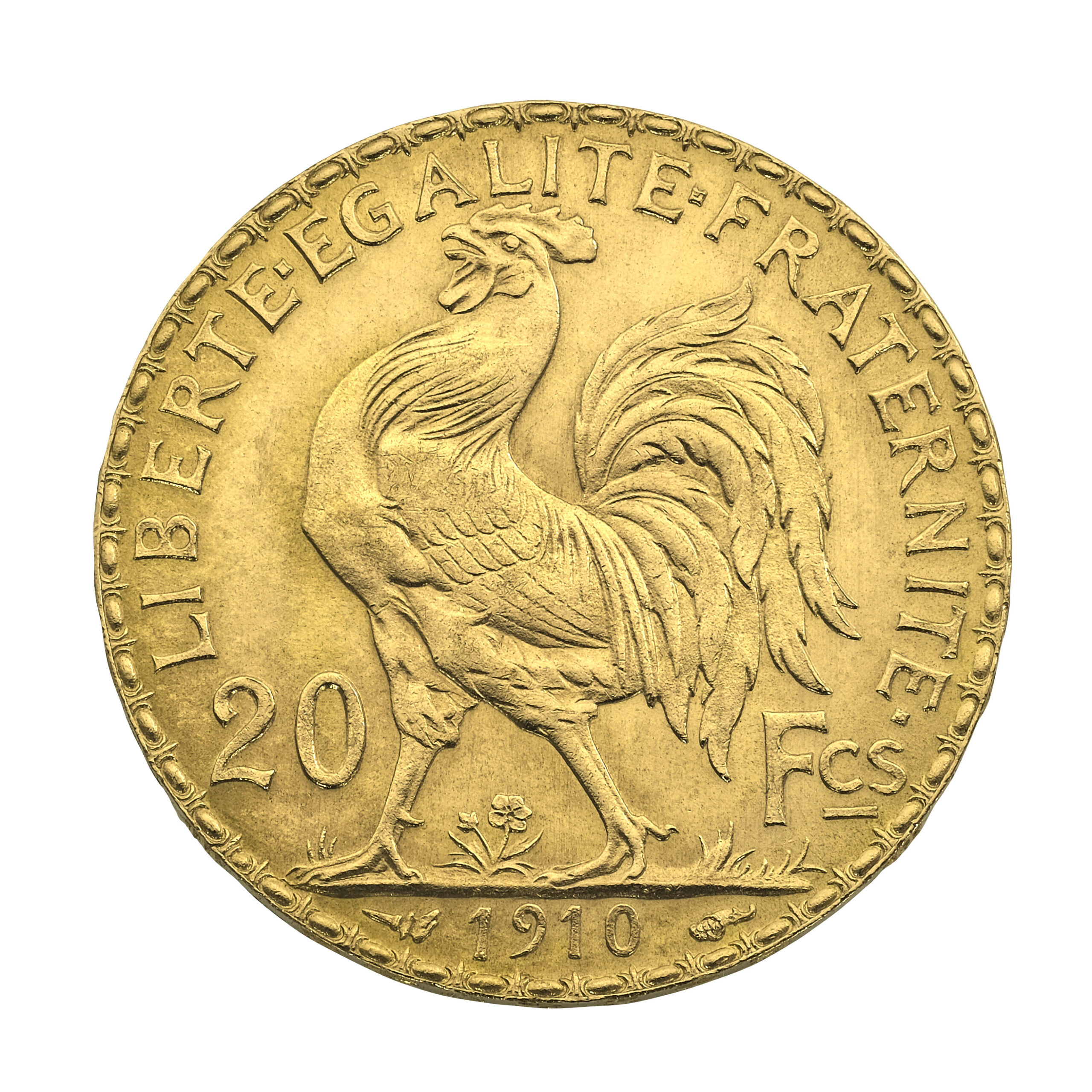 Best Value 20 French Franc Rooster Gold Coin