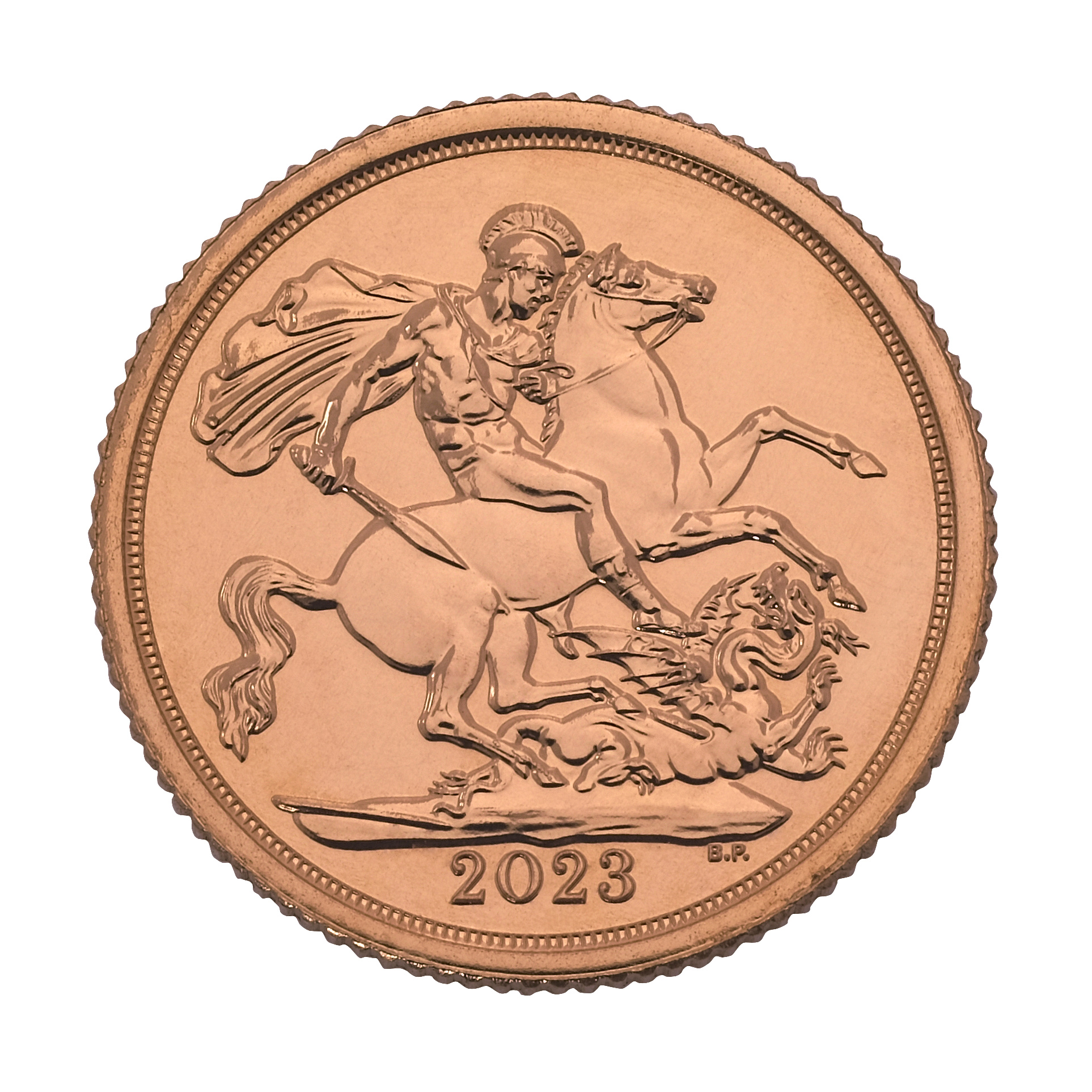 Quarter Sovereign King Charles III Coronation Gold Coin