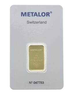 Metalor 5g Gold Bar