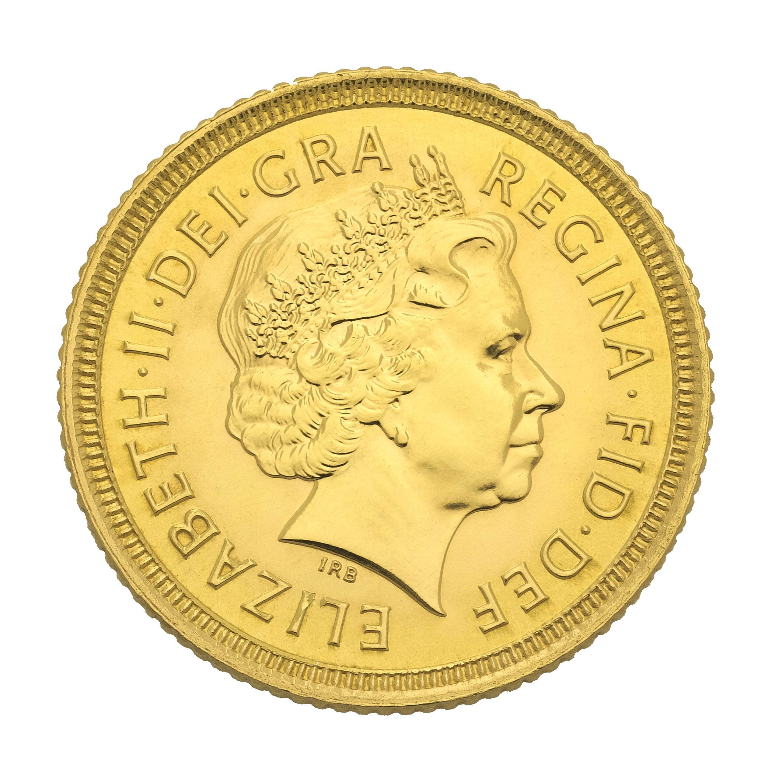 2002 Half Sovereign Shield Back Gold Coin