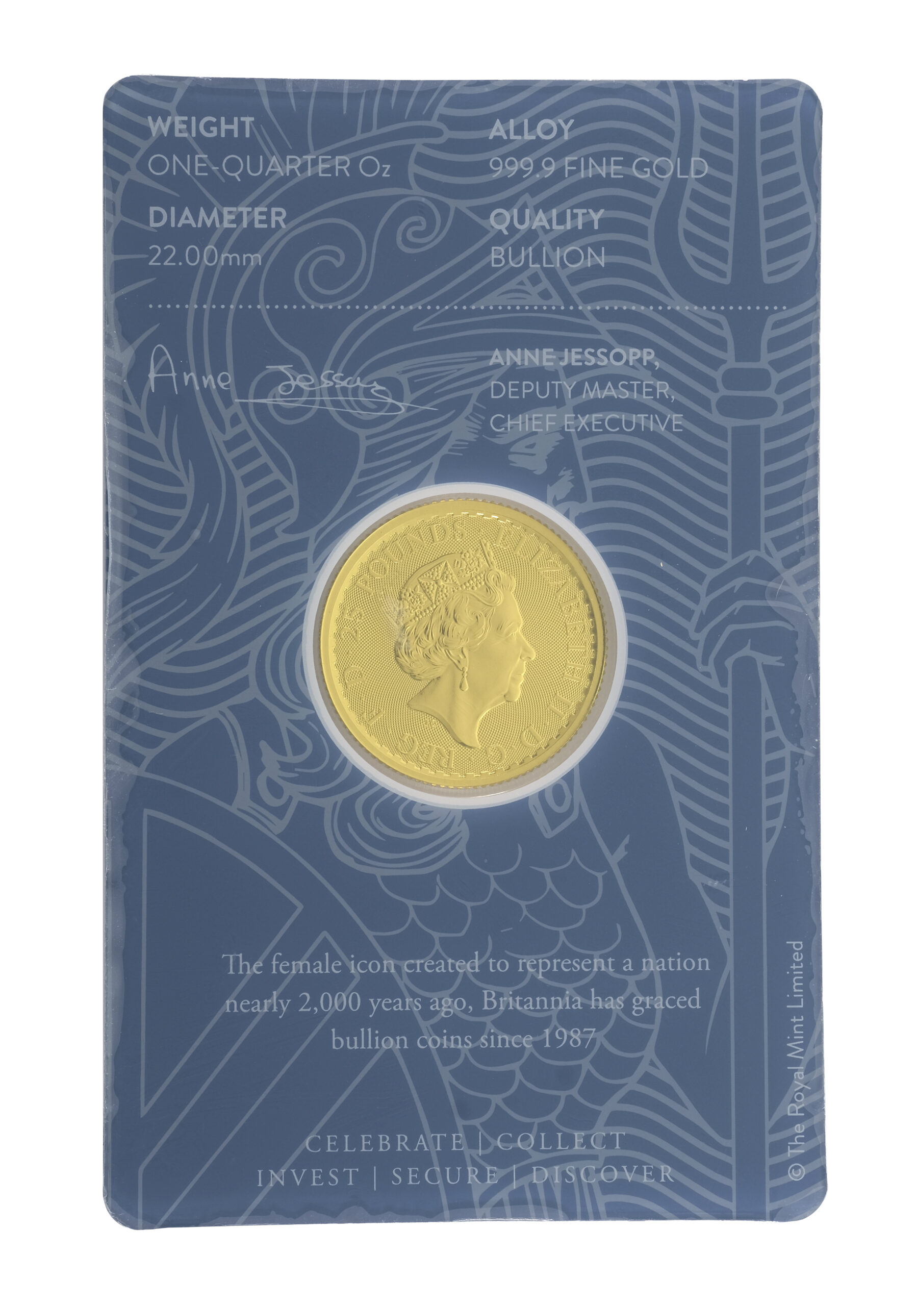 Best Value 1/4 OZ Britannia Gold Coin – Blister Pack
