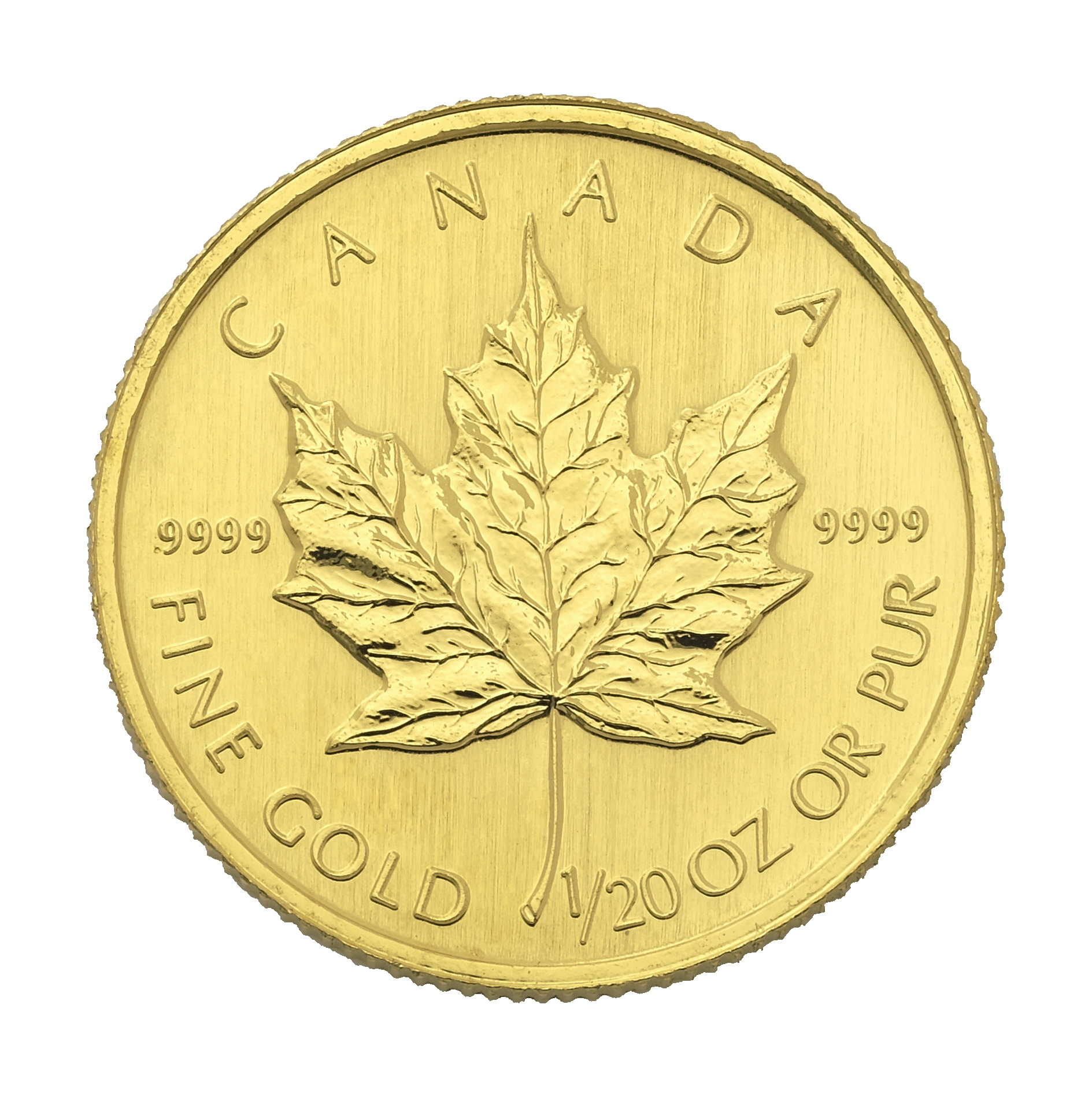 Best Value 1/20oz Gold Canada Maple Coin