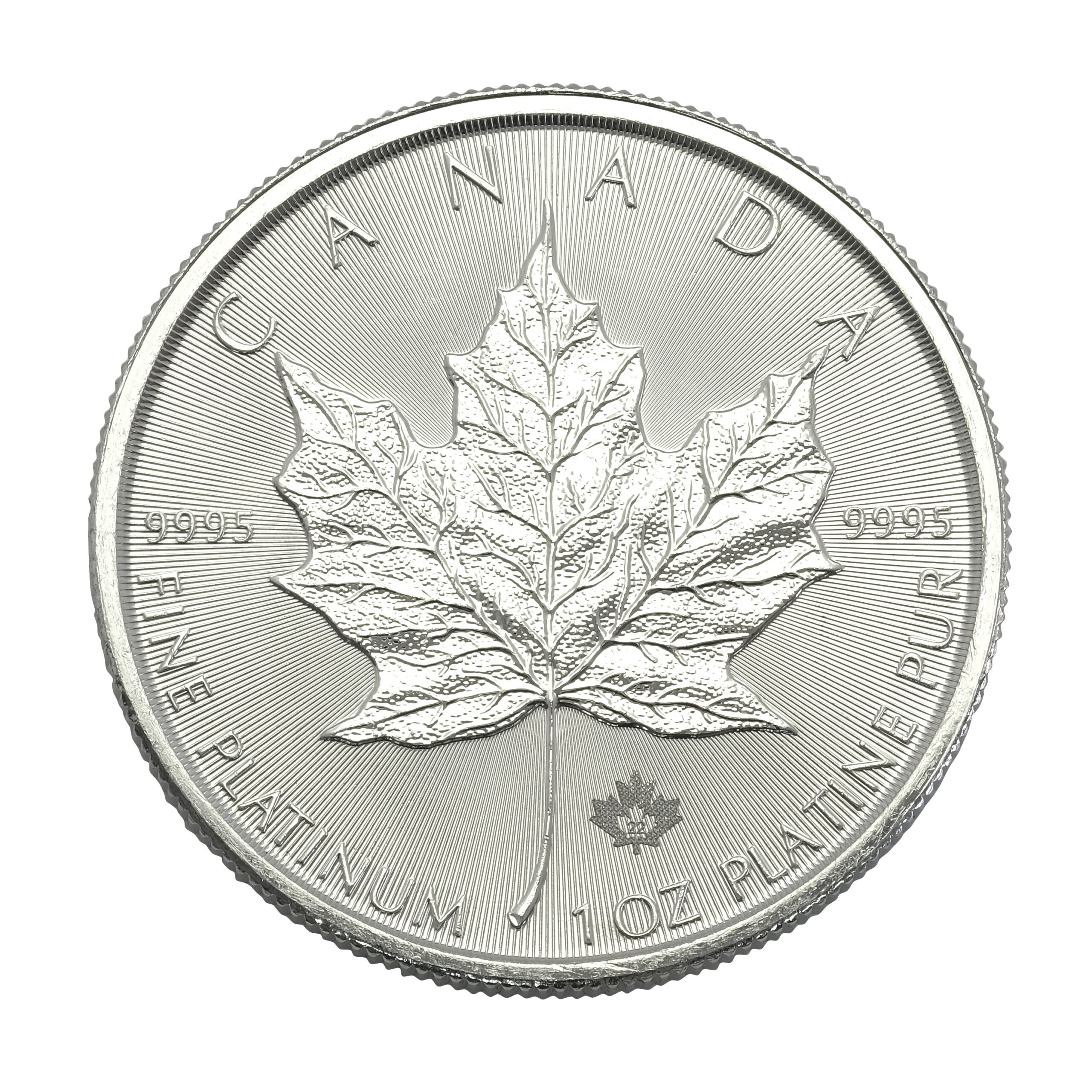 Best Value 1oz Platinum Canadian Maple Coin