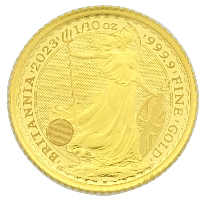 Best Value 24ct 1/10 OZ Gold Britannia Coin