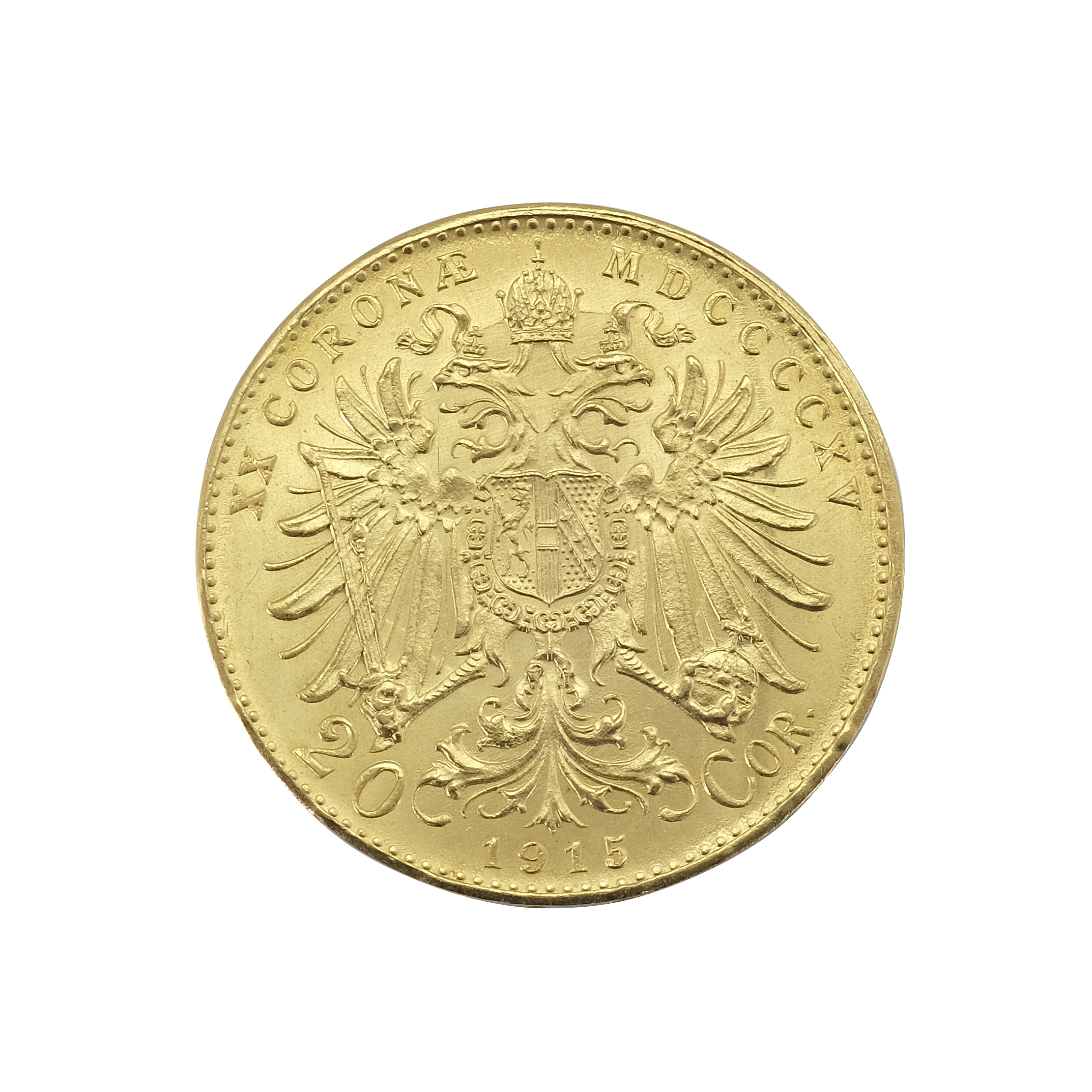Best Value Austrian 20 Corona Gold Coin 1915 (Restrike)