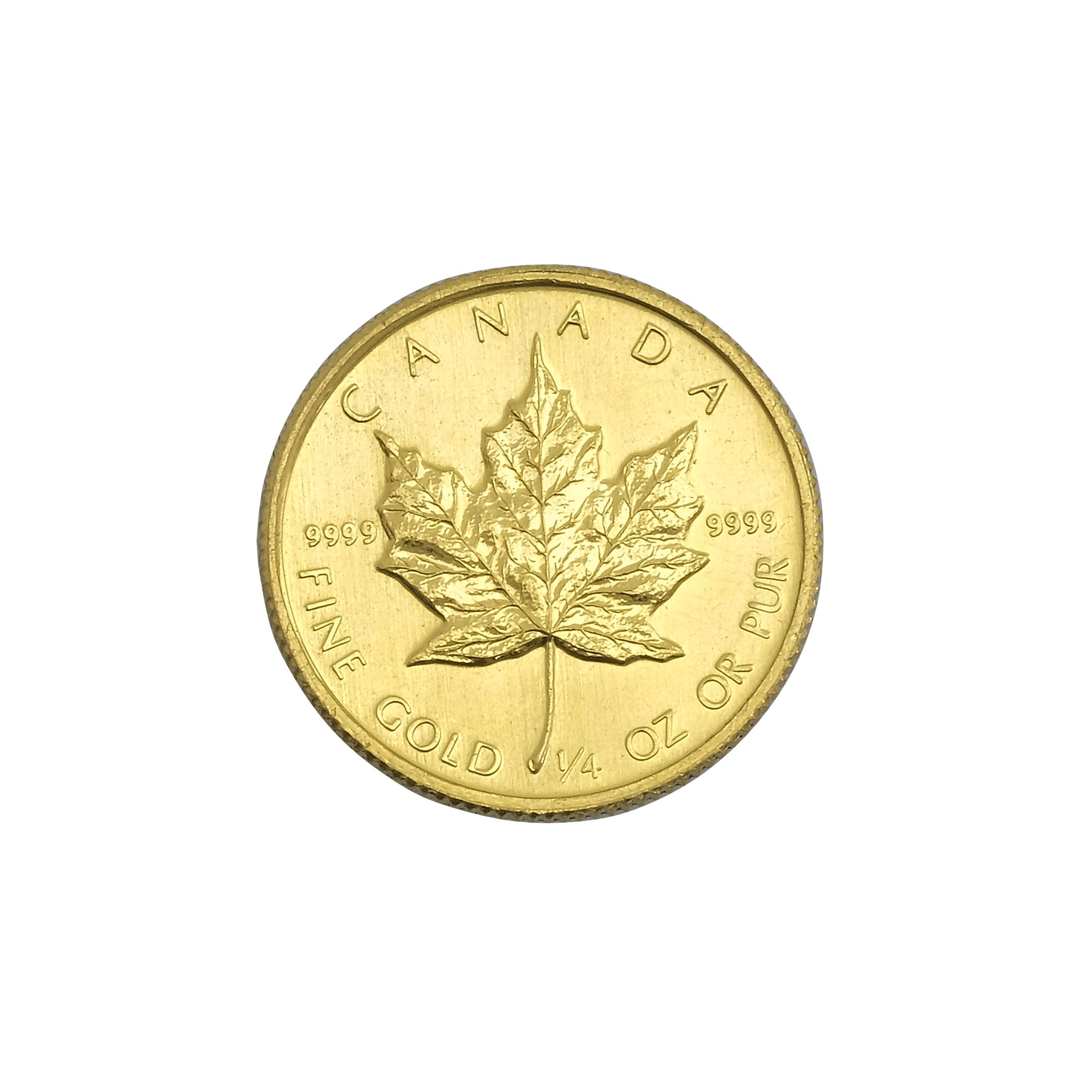 Best Value 1/4 Oz Gold Canadian Maple Coin