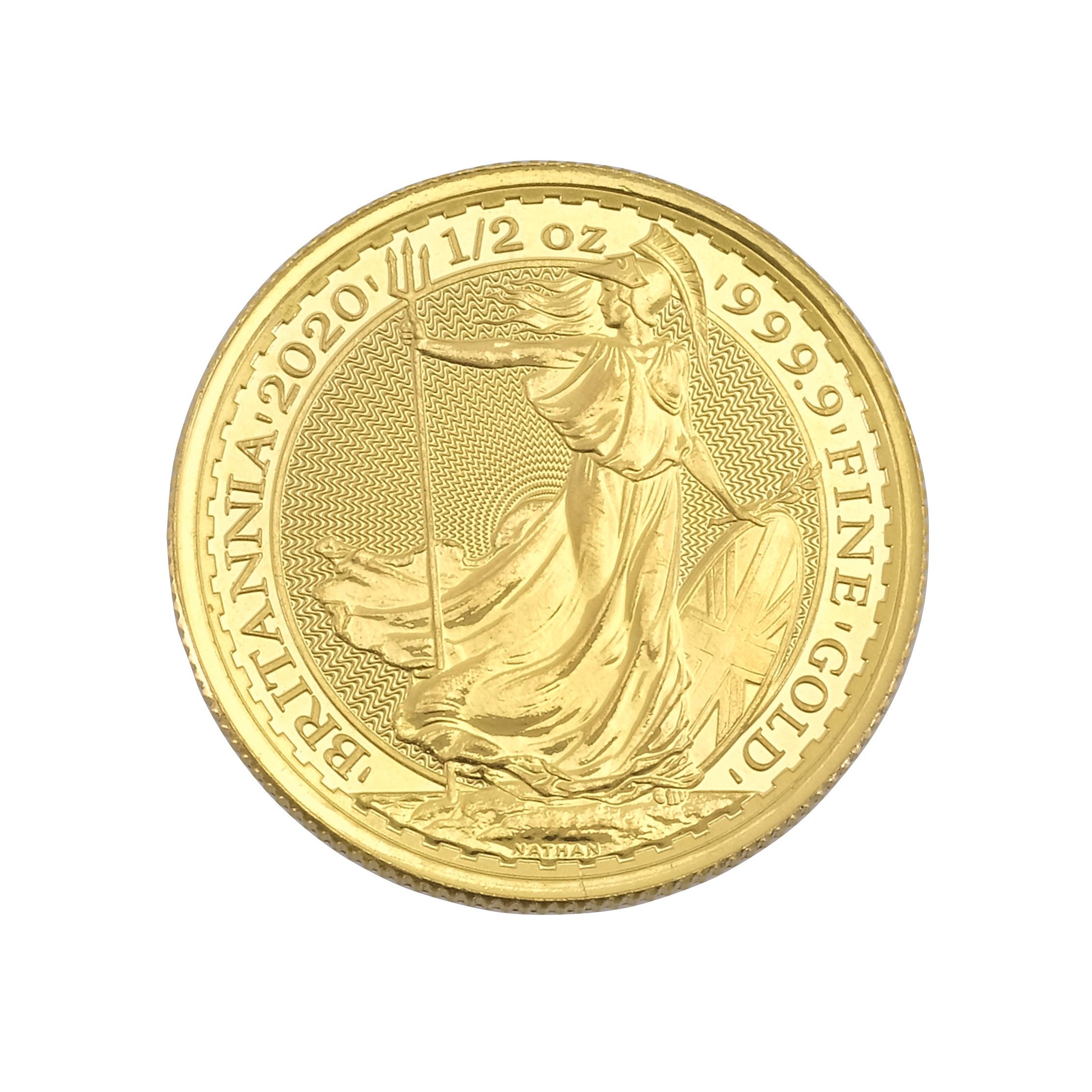 Best Value 24ct 1/2 OZ Gold Britannia Coin