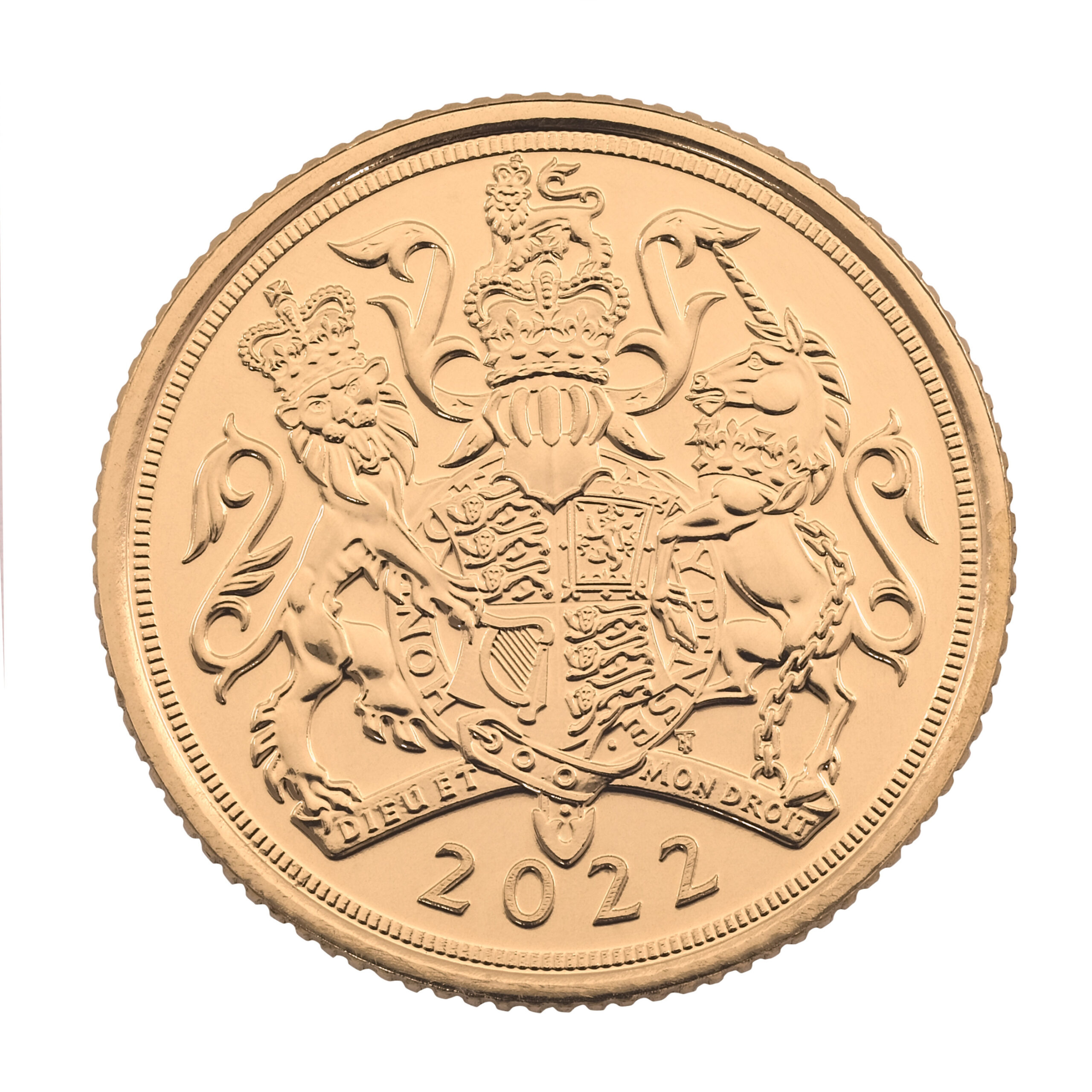 2022 Half Sovereign Platinum Jubilee Gold Coin