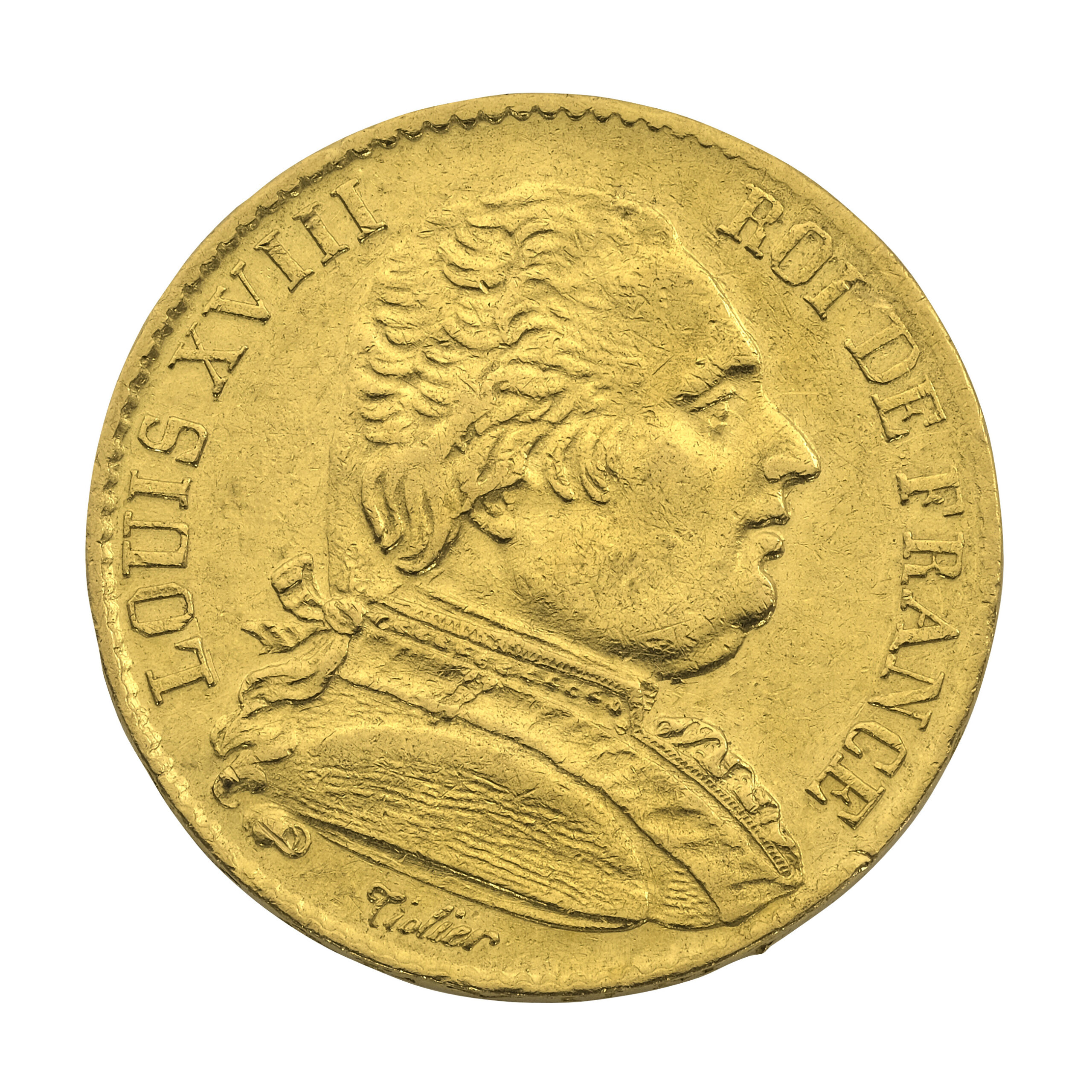 Best Value 20 French Franc Louis XVIII Uniformed Bust – A