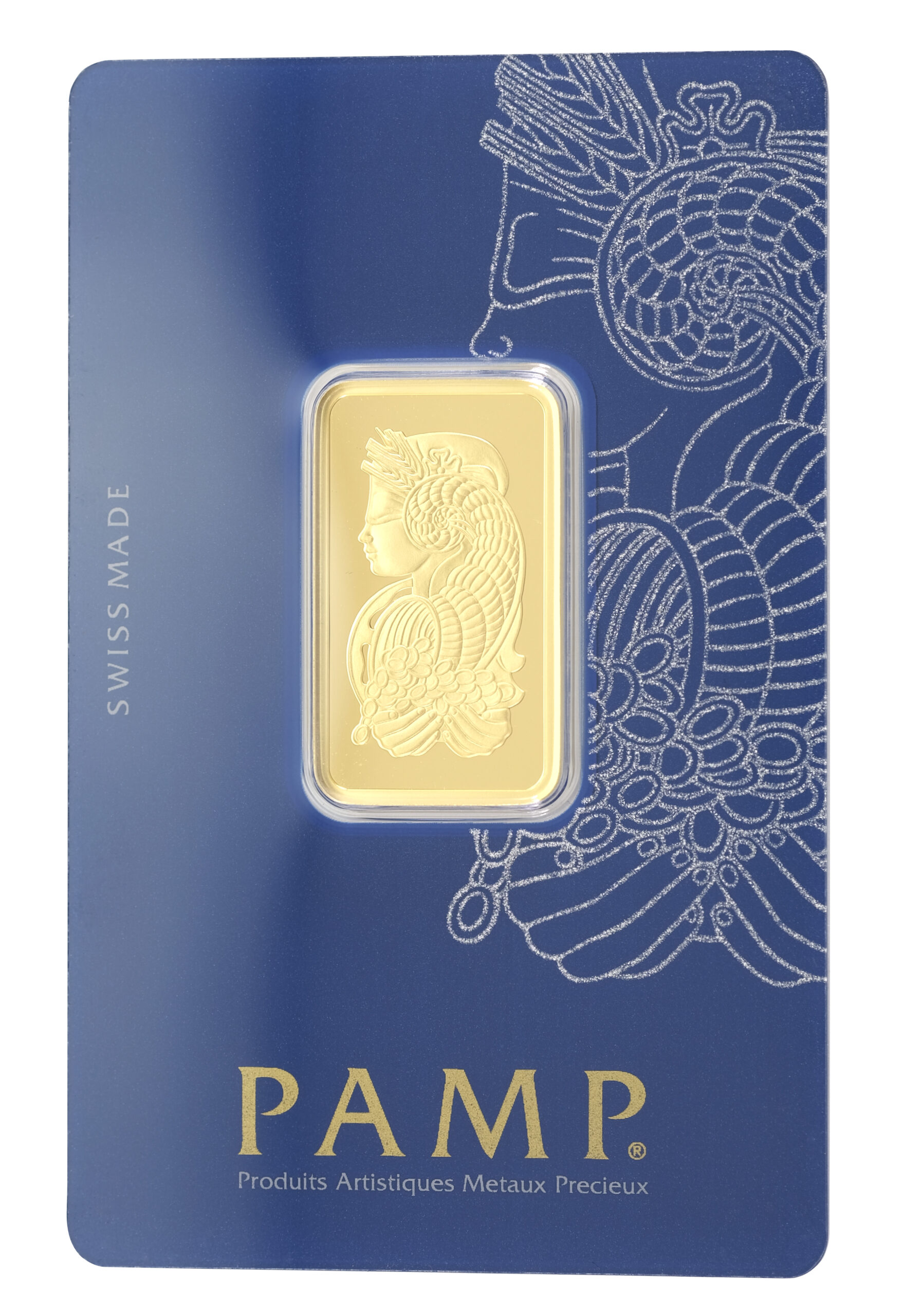 Lady Fortuna PAMP 1/2 Ounce Gold Bar
