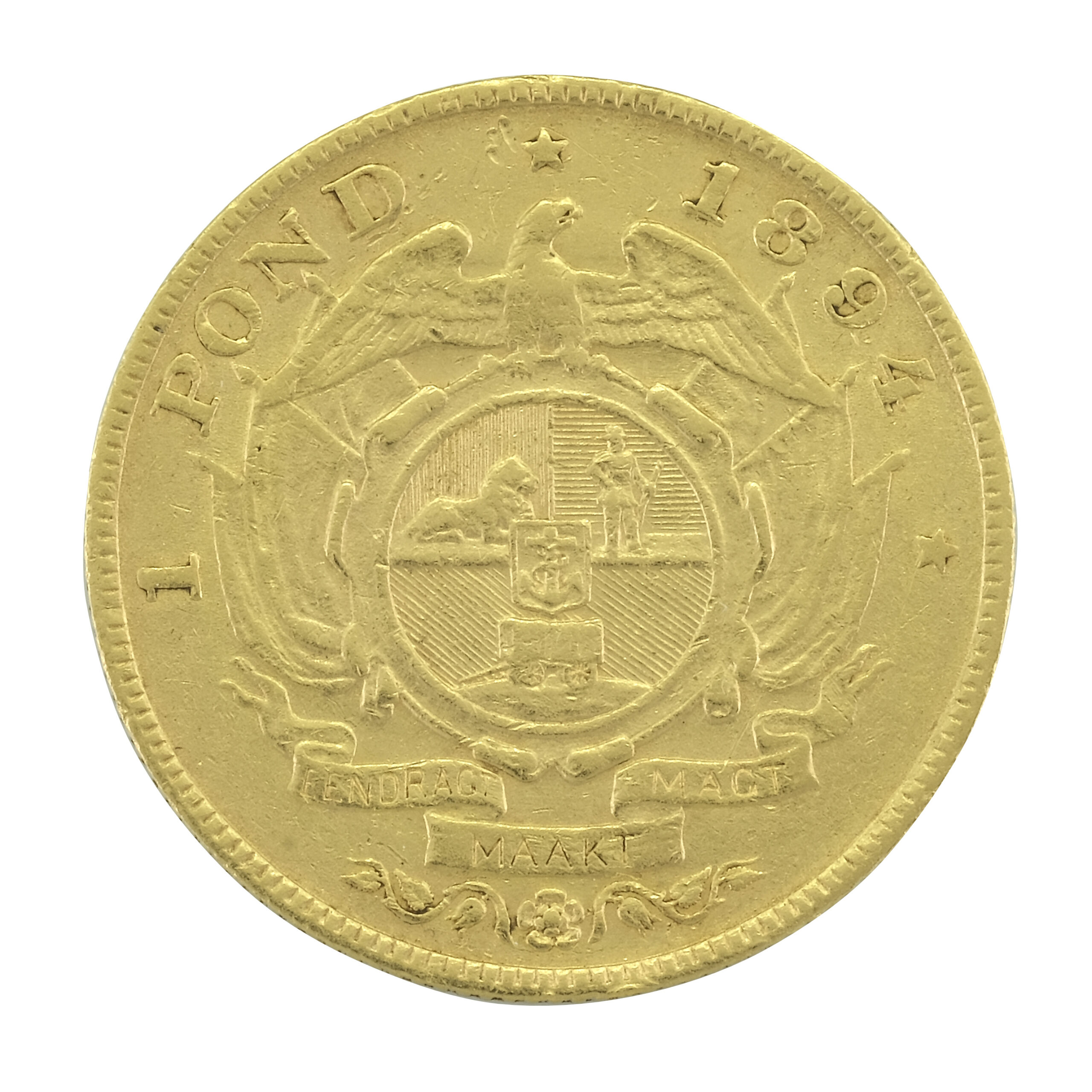 Best Value 1 Pond South African Gold Coin