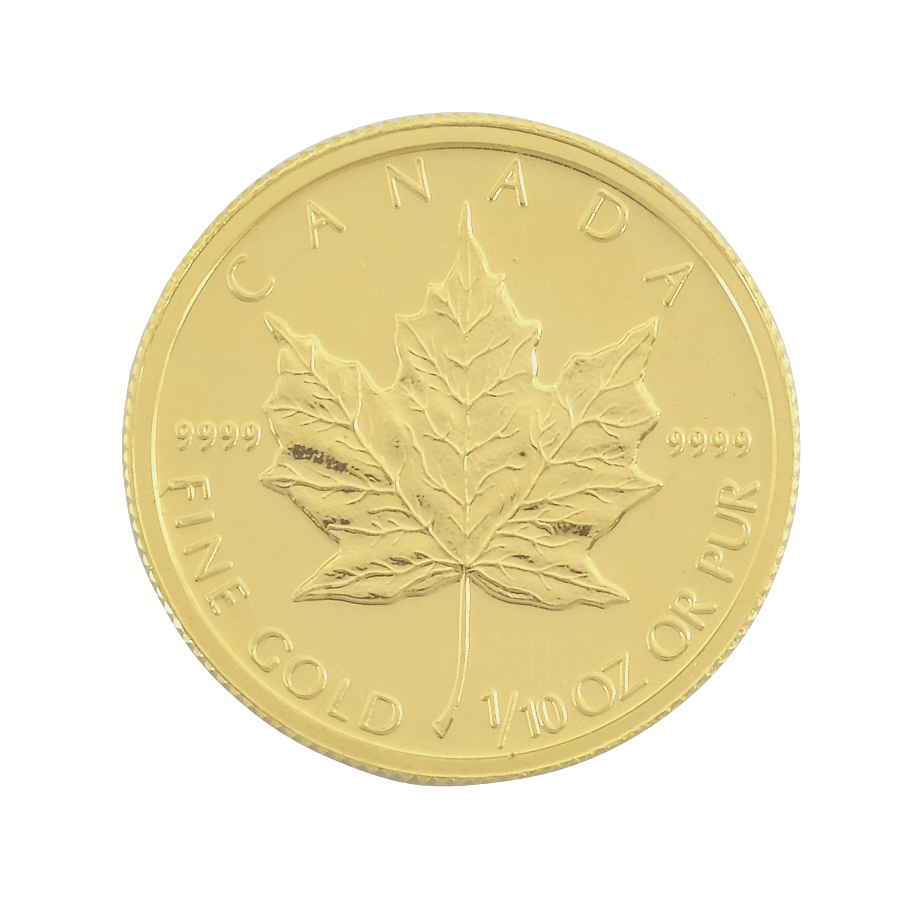 Best Value 1/10oz Gold Canadian Maple Coin
